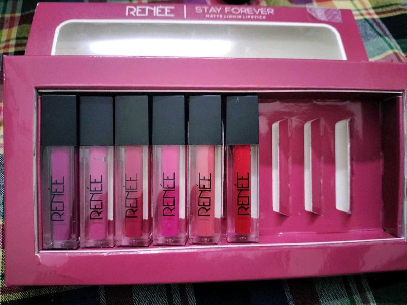 Renee Mini Matte Lipstick (6 Pcs)