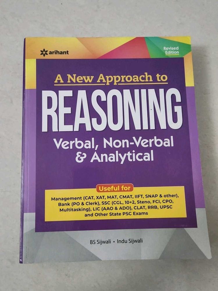 Reasoning: Verbal, Non Verbal &amp; Analytical