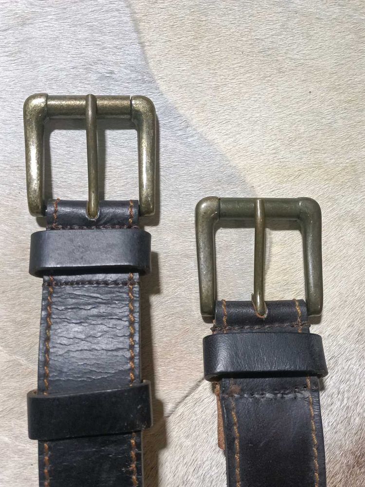 Vintage Black Belt For Men Combo Offer