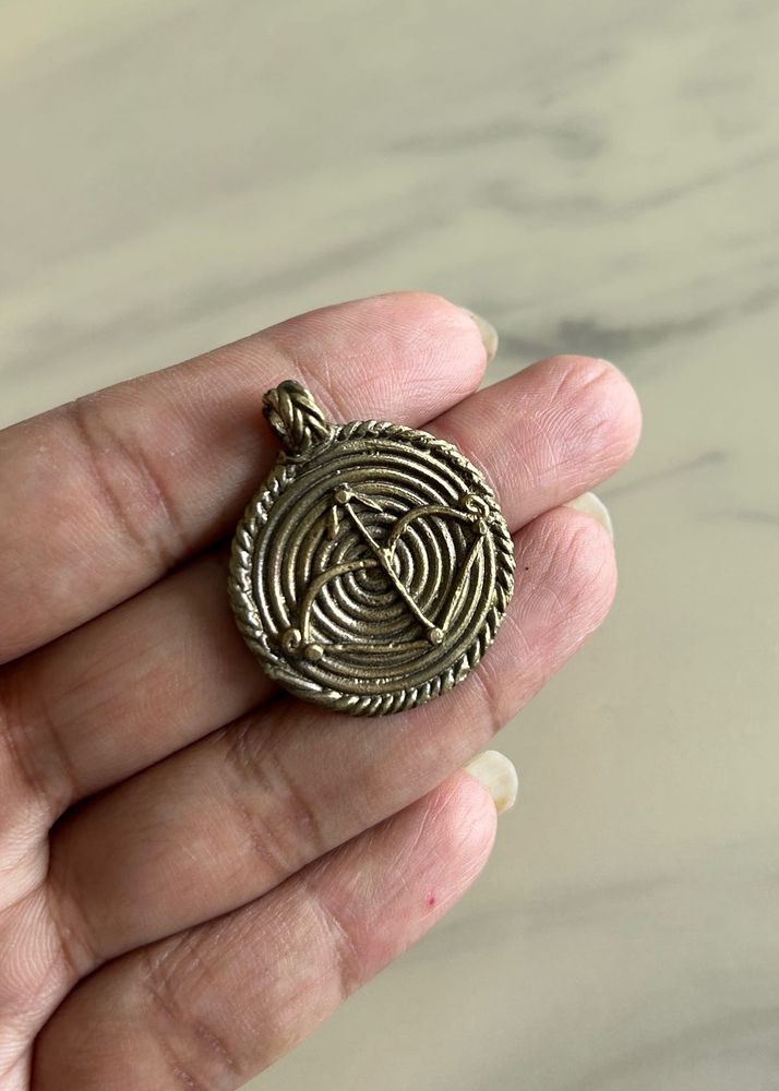 Vintage Zodiac Sagittarius Pendant!