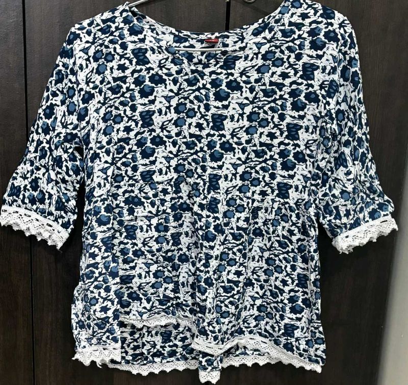 Floral Print Top