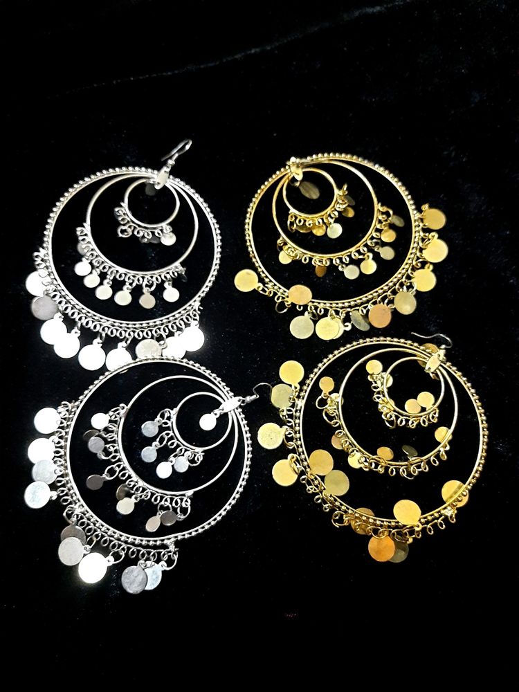 Combo Of Chandbali Earrings