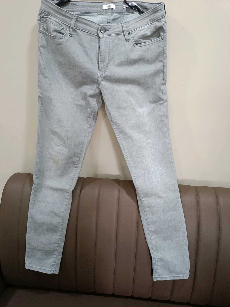 Spykar Jeans Women Grey Colour 34 Size