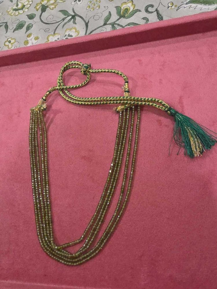 Layered Necklace - Green
