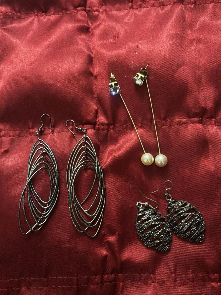 Earring Bundle - 3 Pairs