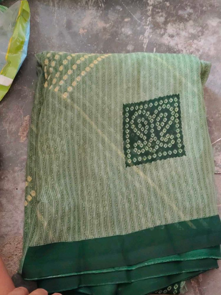 bandhani saree