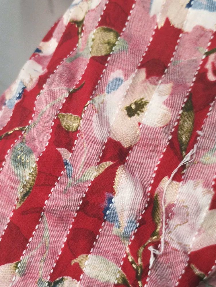 Floral Striped Top