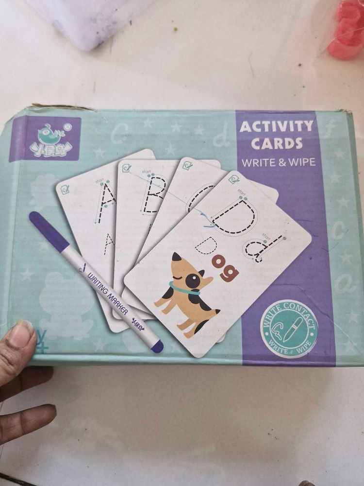 Activity Card Write N Wipe