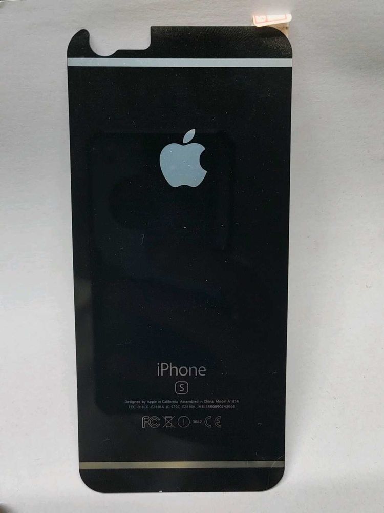 iPhone 5/ 5S/6/6s back panel Glass