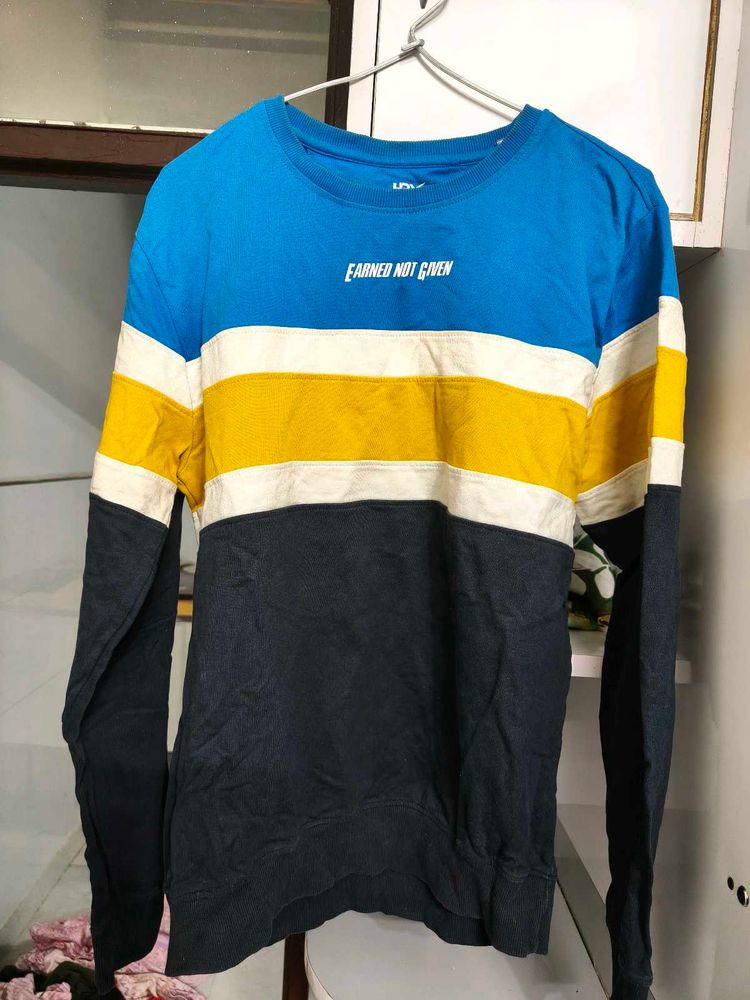 Color Block Crewneck sweatshirt