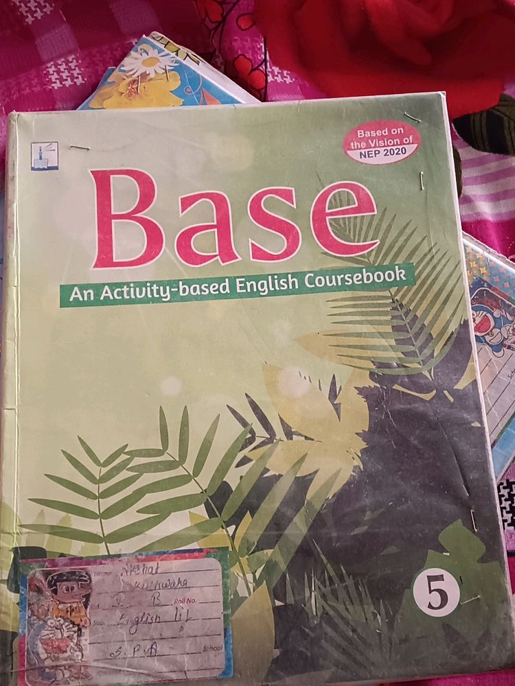 English Literature Class 5th Book Name Base