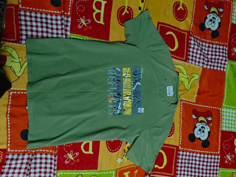 Green Graphic Tee
