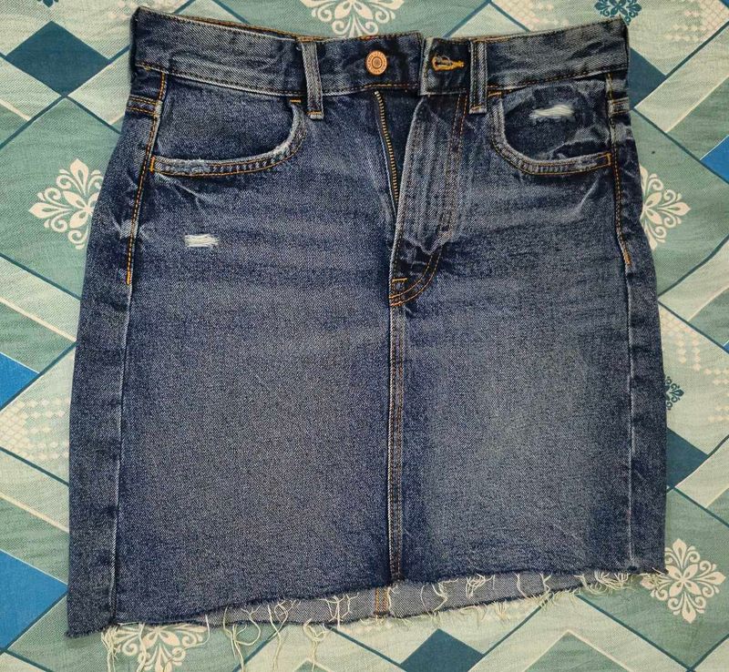 Denim Skirt