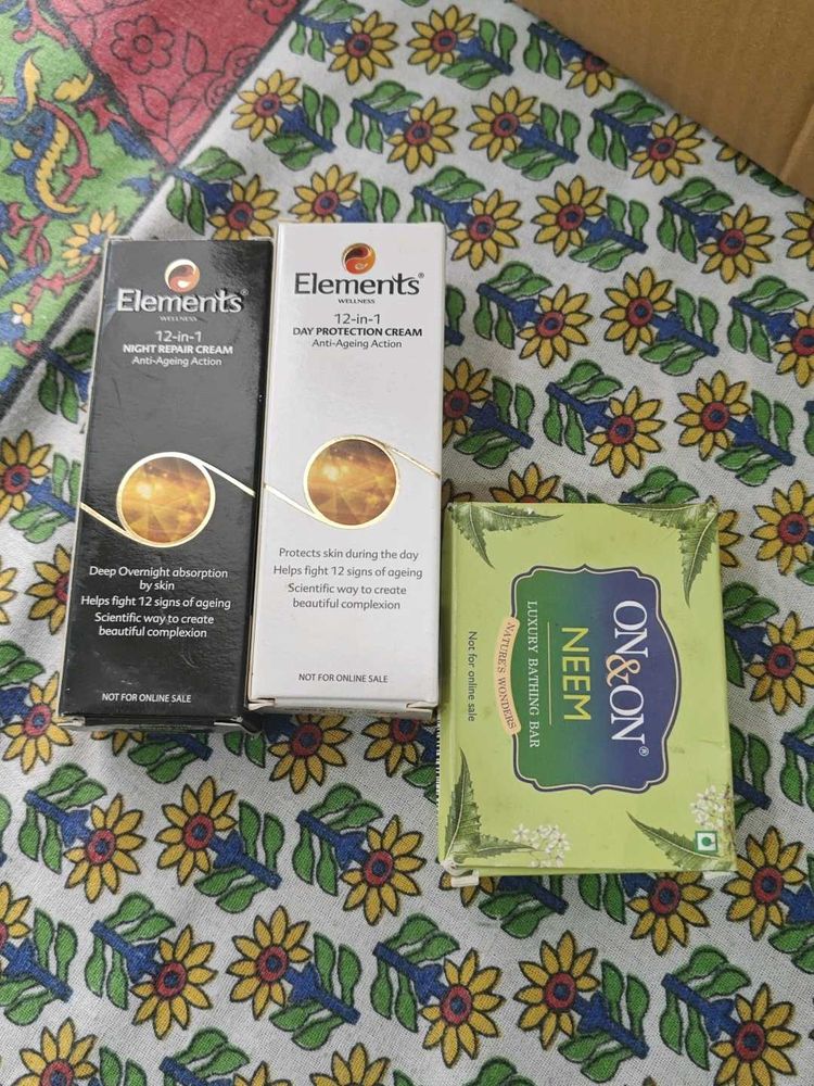 Elements &amp; On&amp;On Skincare Set