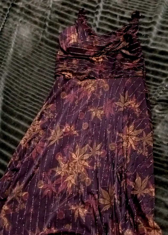 Elegant Floral Print Dress