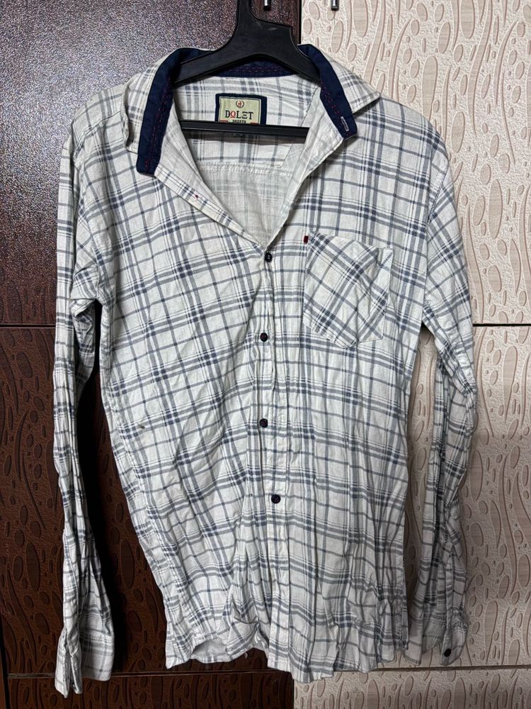 Checked Casual Shirt