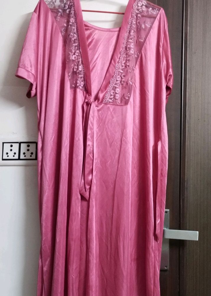 Pink Two Piece Nighty