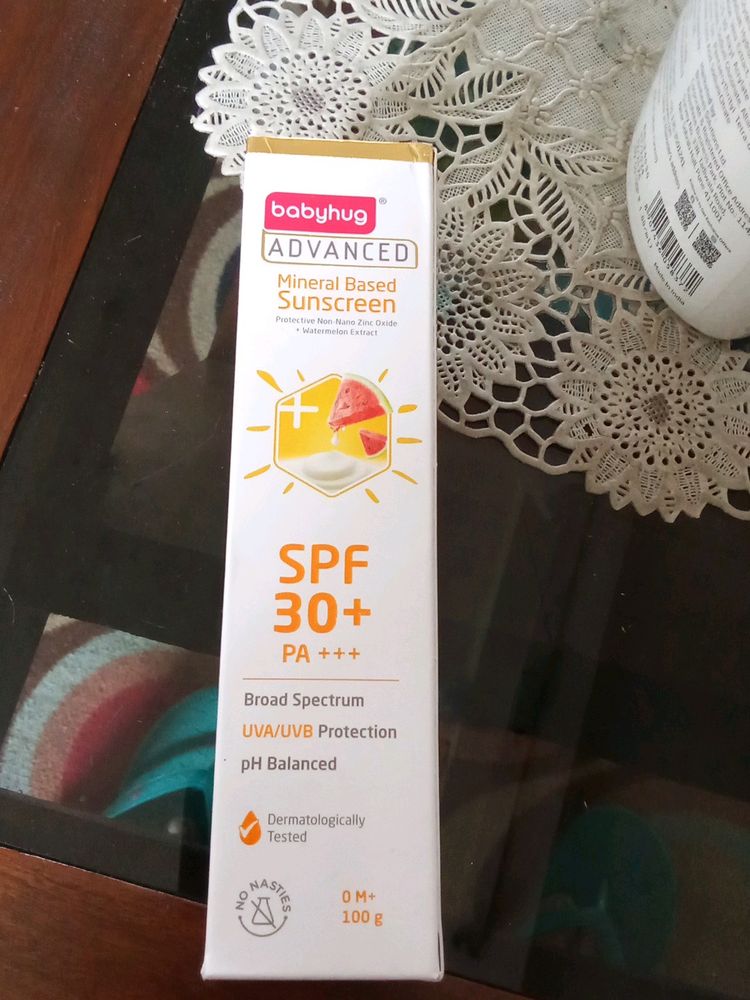 Babyhug Advanced Mineral Based Sunscreen
