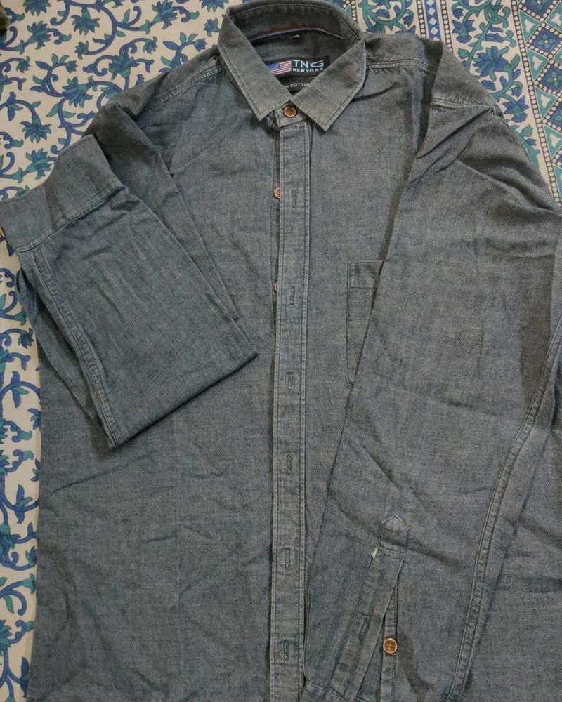 TNG Shirt GREY DENIM