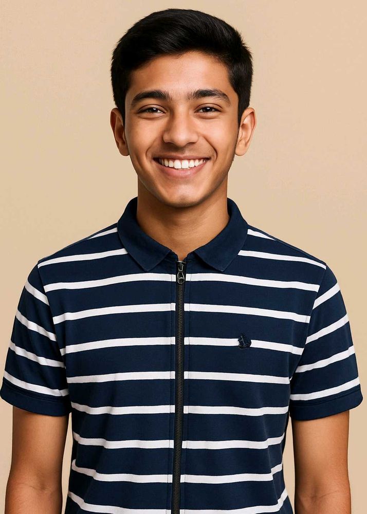 Striped Polo Shirt