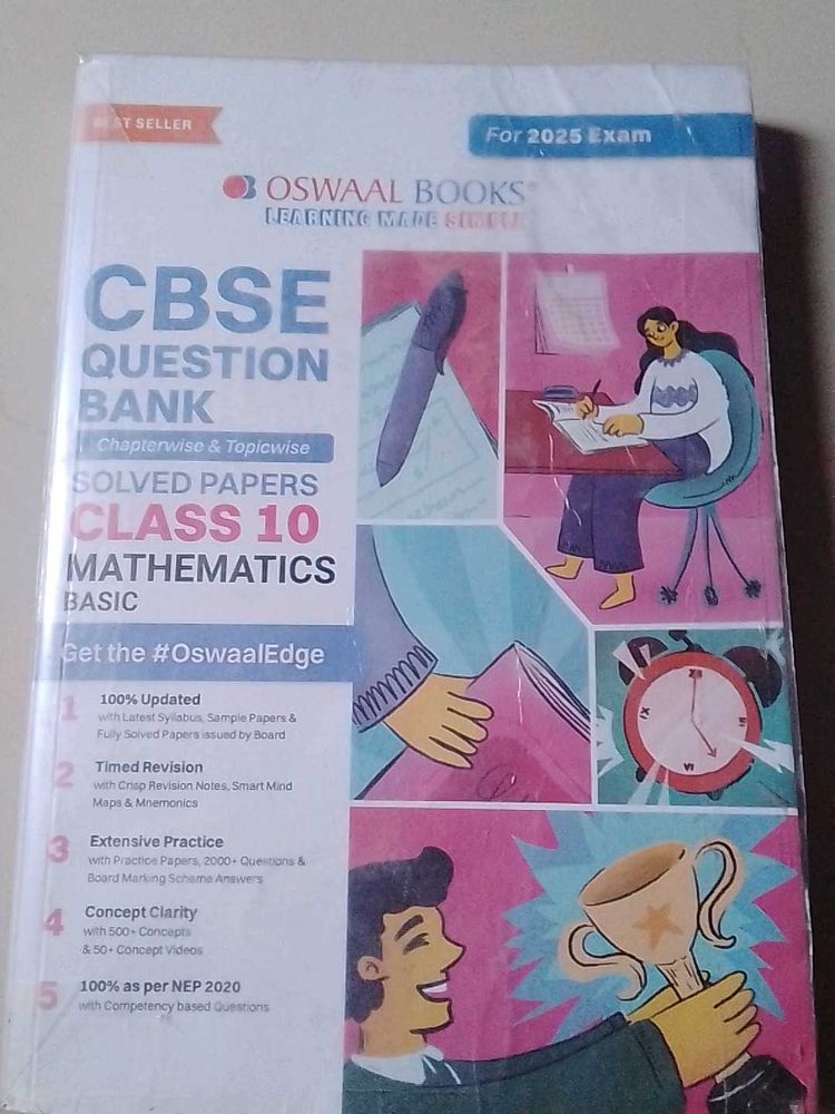 Oswaal CBSE Class 10 Mathematics Basic Question Ba
