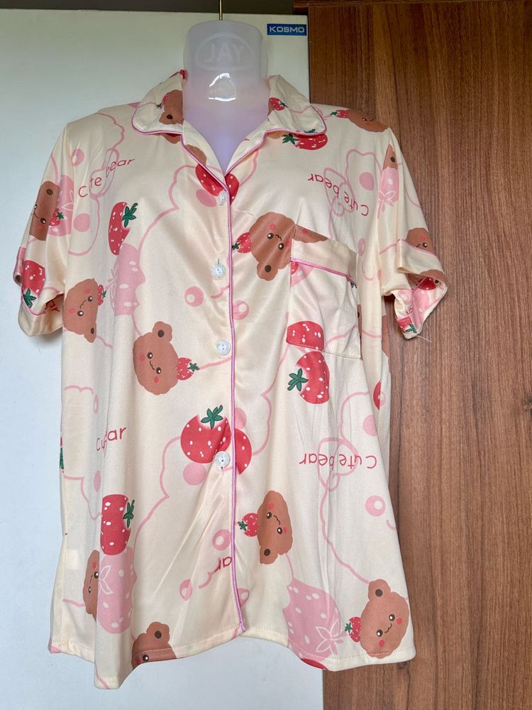 Cute Bear Pajama Set