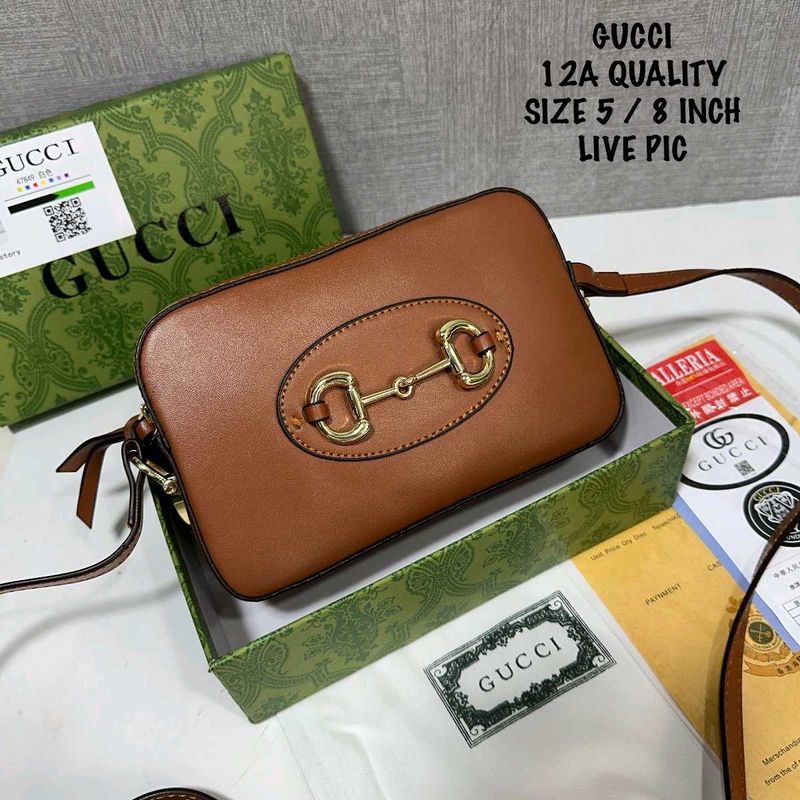 GUCCI*HORSEBIT SMALL CAMERA BAG WD BOX