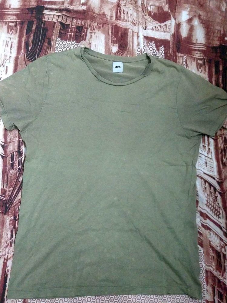 Olive Green ASOS T-Shirt