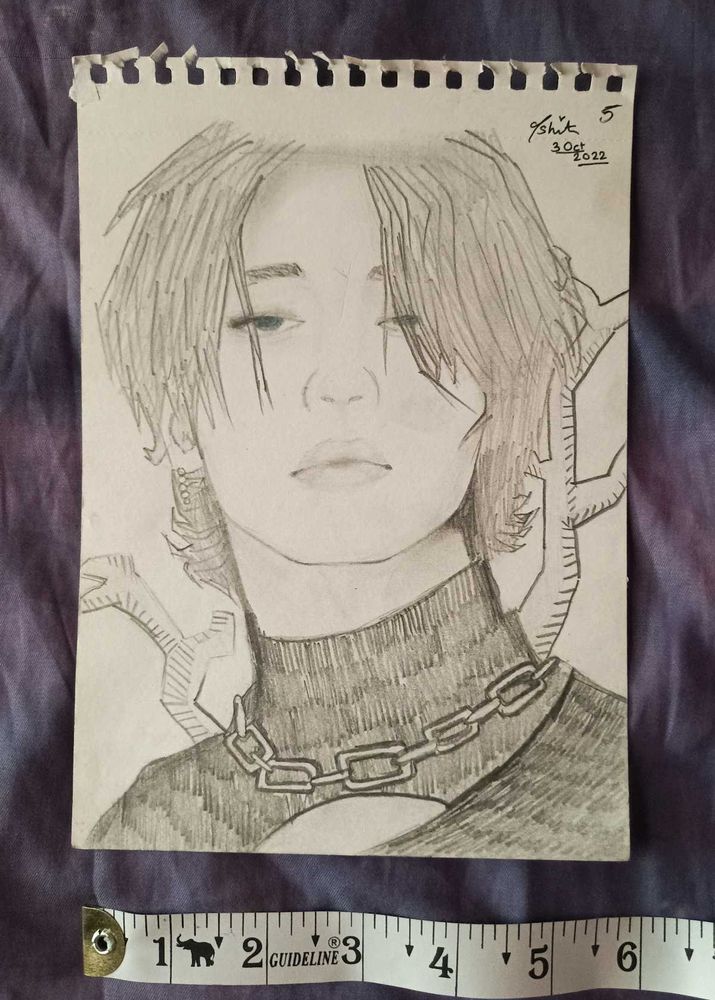 BTS Jimin Sketch