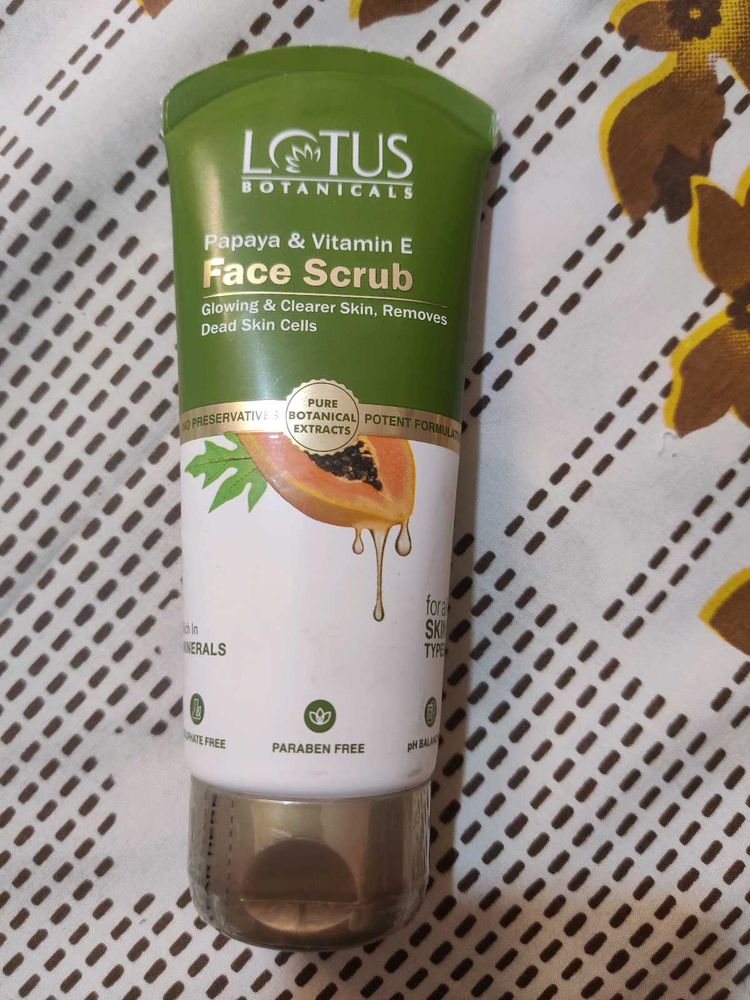 Lotus Botanicals Face Scrub