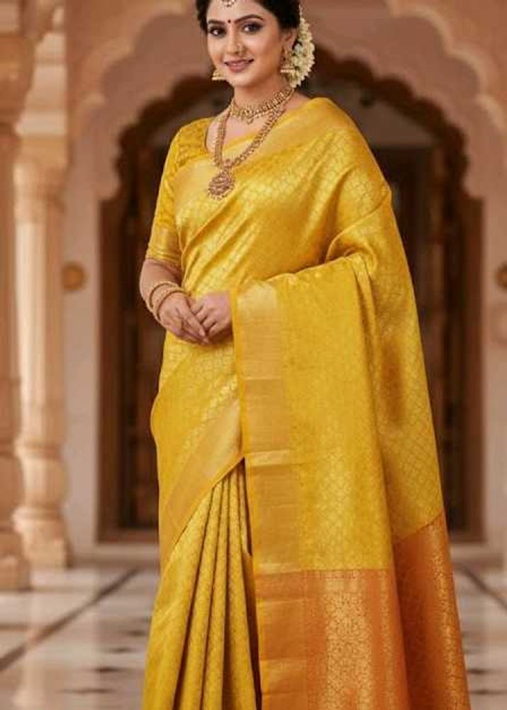 New Brocade Saree