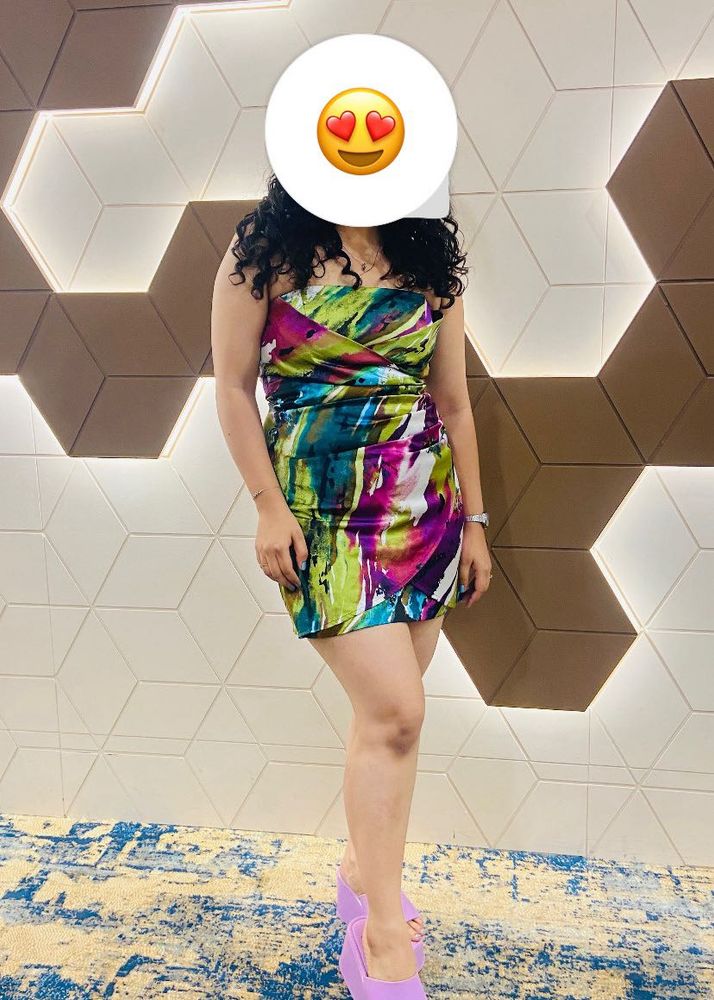 Colorful Mini Dress