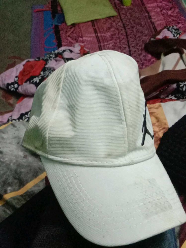 Jordan White Cap