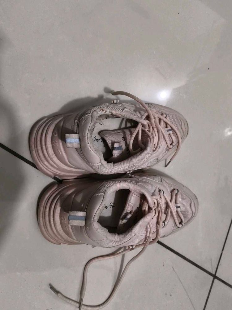 Comfy Pink Sneakers