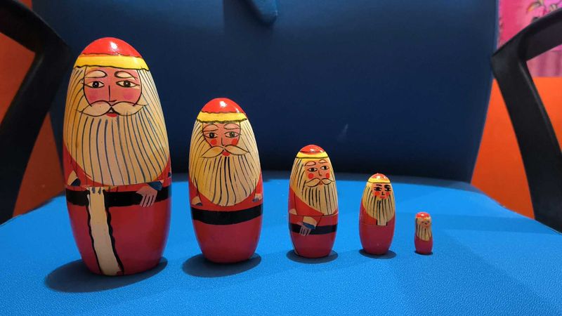 Santa Nesting Dolls