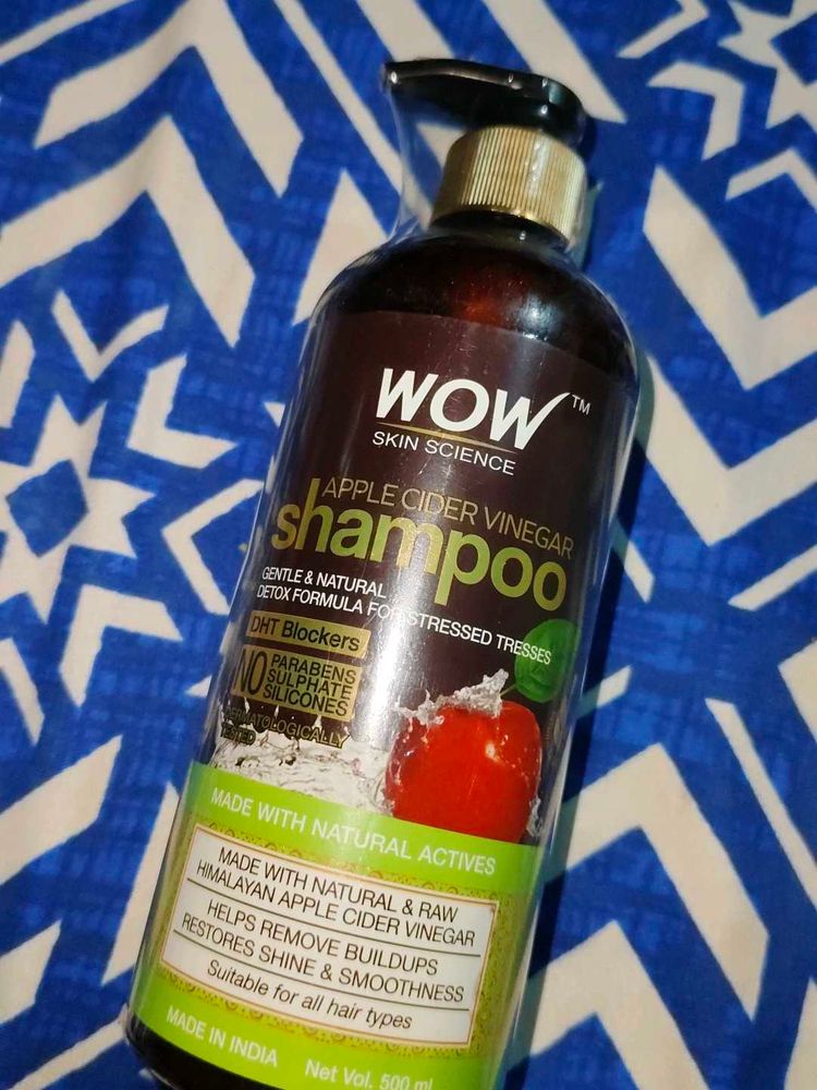 Wow Apple Cider Vinegar Shampoo