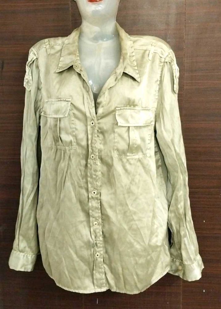 DKNY Satin Shirt