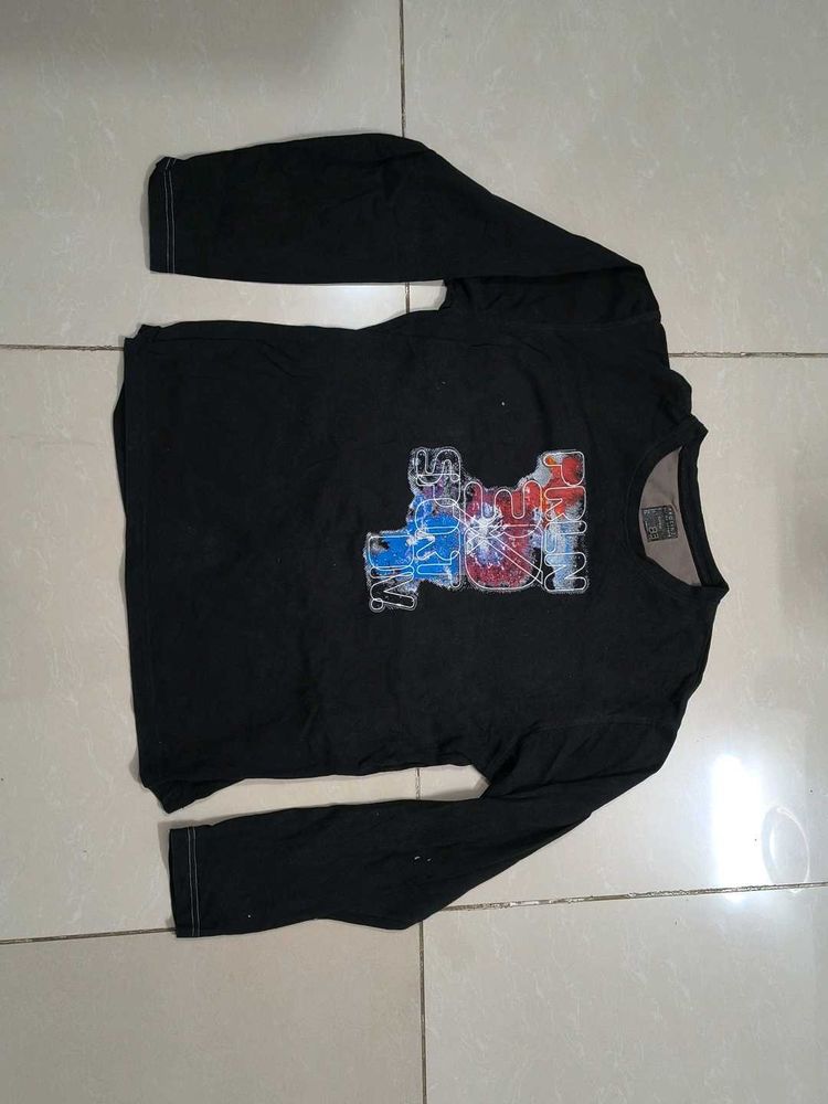 Proline Graphic Print Long Sleeve Tee