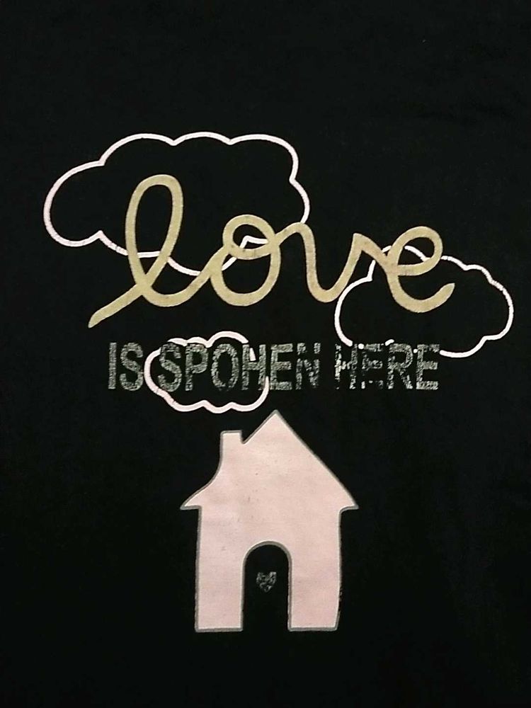 Graphic Print Love T-Shirt