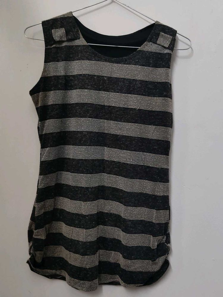 Striped Sleeveless Top