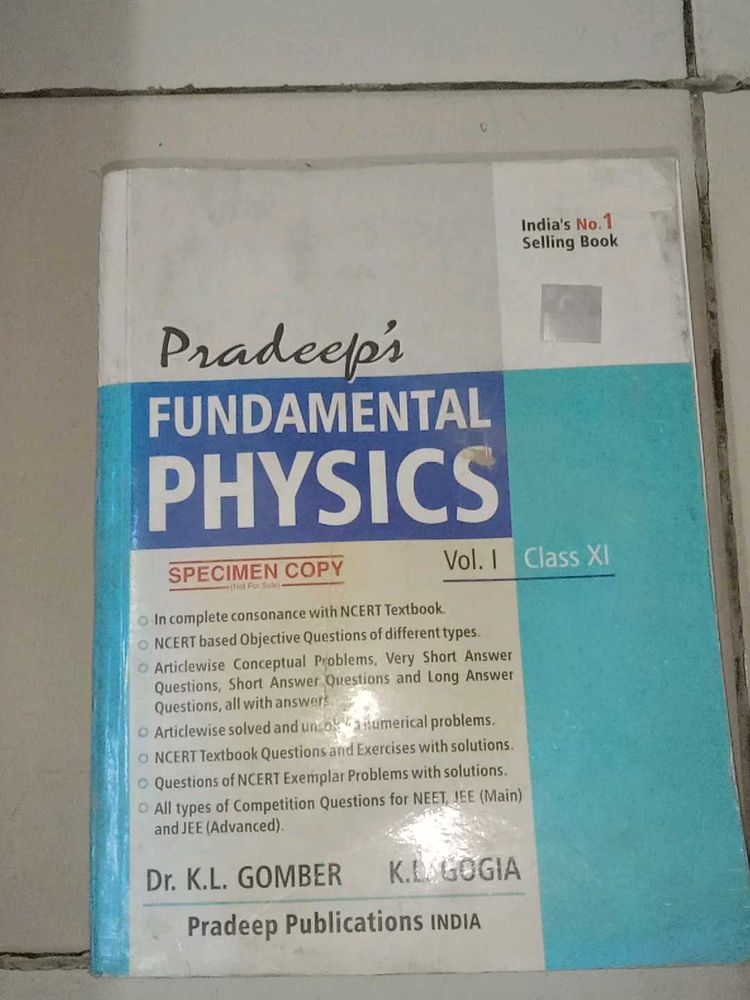Pradeep Physics