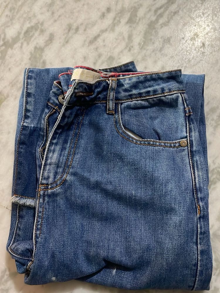 Stylish Blue Denim Jeans