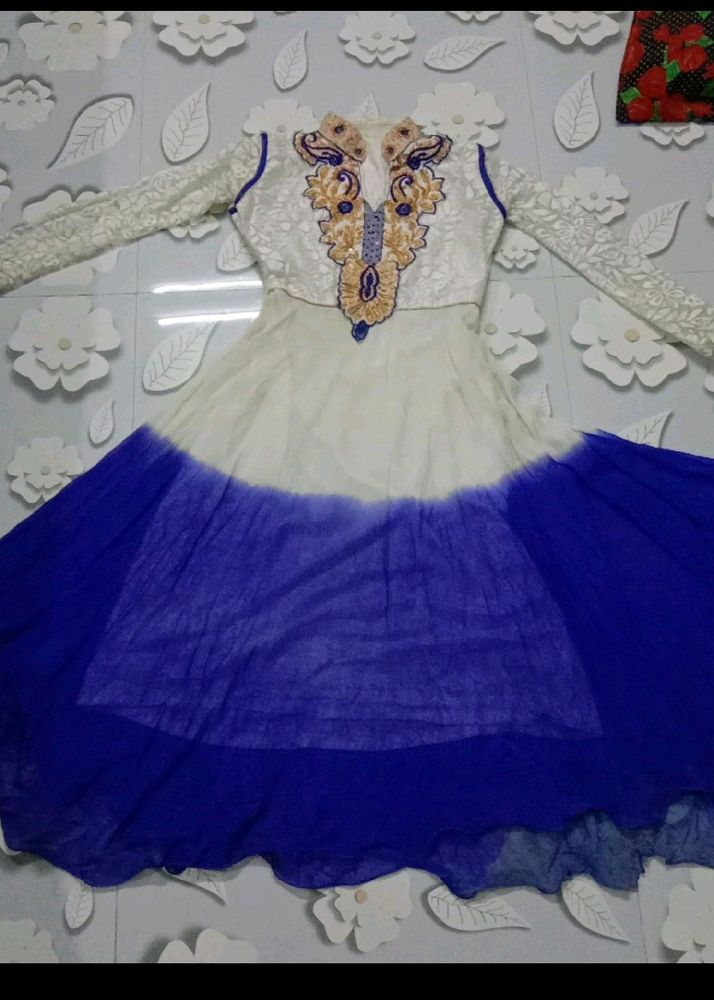Double Colour Gown