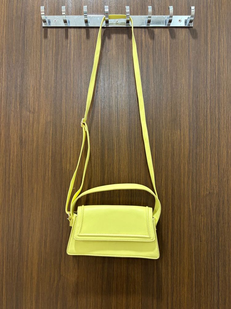 Yellow Crossbody Bag