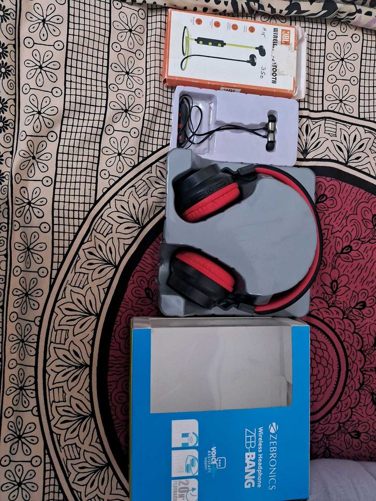 Zebronics Headphone Plus JBL Neckband New