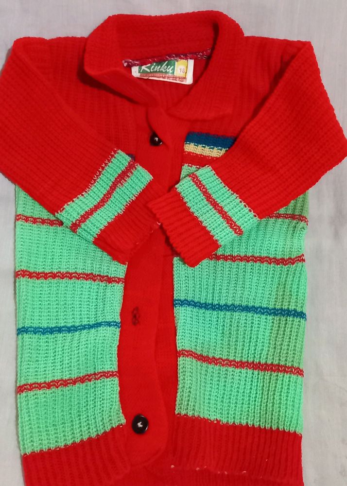 2 newborn baby sweater dress. .never used