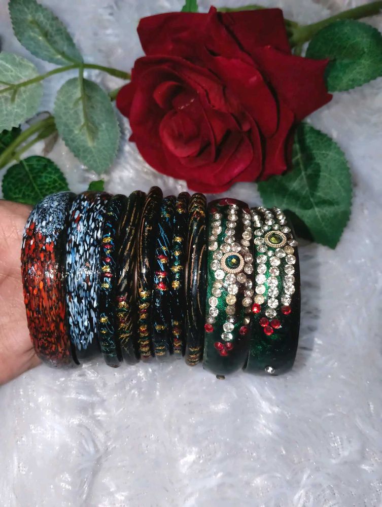 Colorful Bangle Set pack of 4