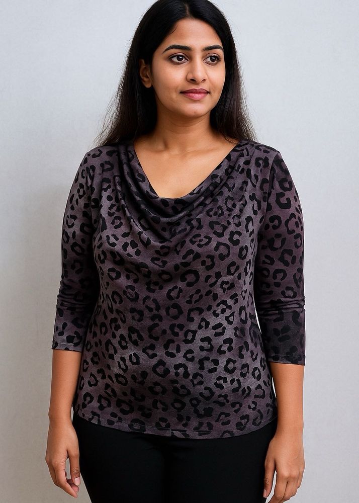 Animal Print Top