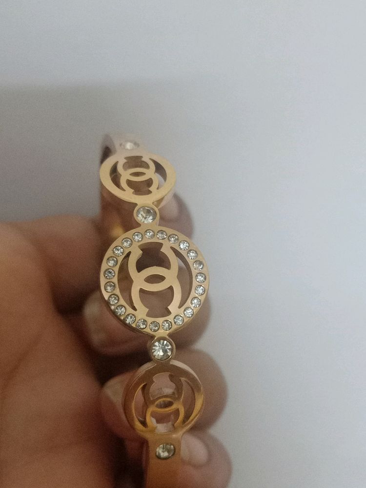 Anti Tarnish Chanel Design Inspired Bracelet✨💌