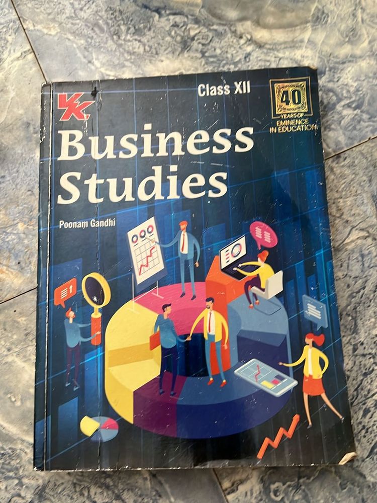 Business Studies Book By Pomam Gandhi Class12